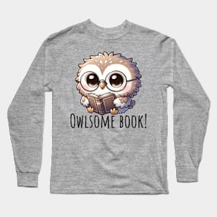 Owlsome book Long Sleeve T-Shirt